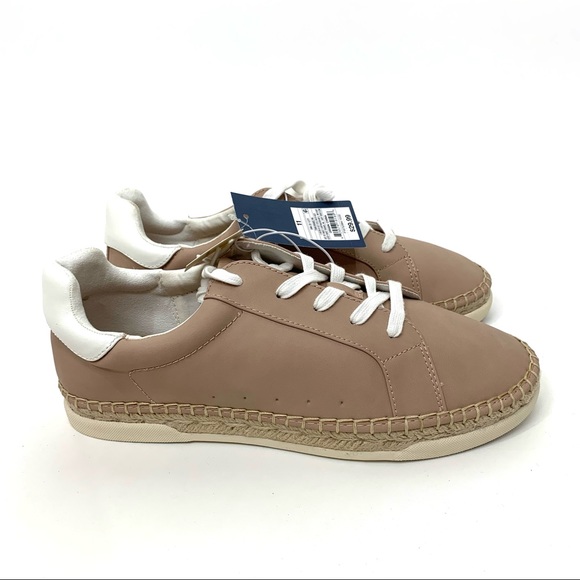 Universal Thread Shaelyn Espadrille Tan Lace Up Boho Sneaker With Memory Foam - Picture 9 of 16